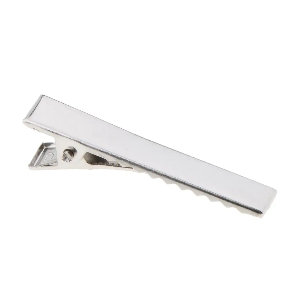 Square Alligator Hair Clips Set Durable Iron Single Prong Barrette Kit for Girls Hair Accessories Craft