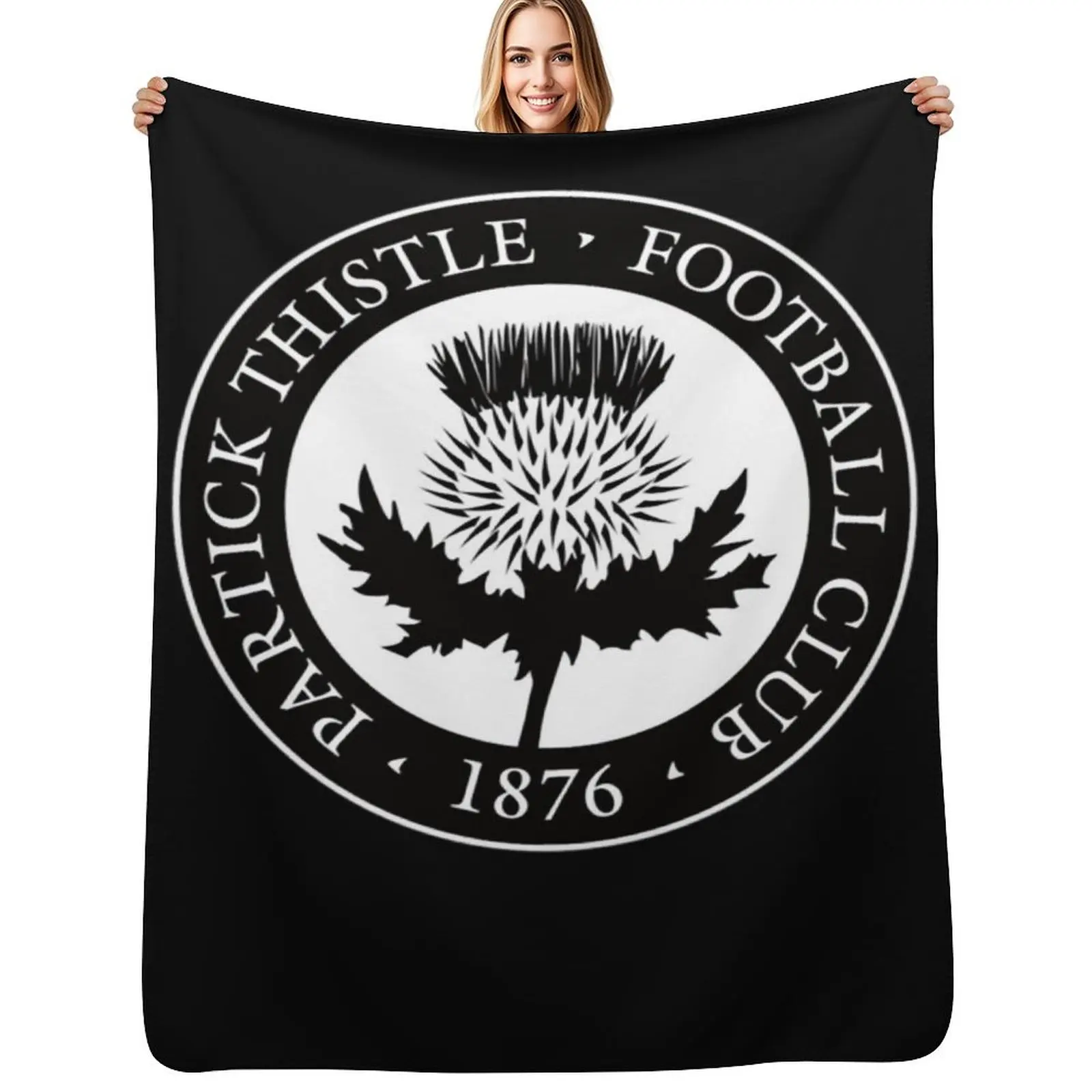 

Partick thistle scottish football sports fans Classic Throw Blanket Soft Plaid Retros Multi-Purpose Blankets