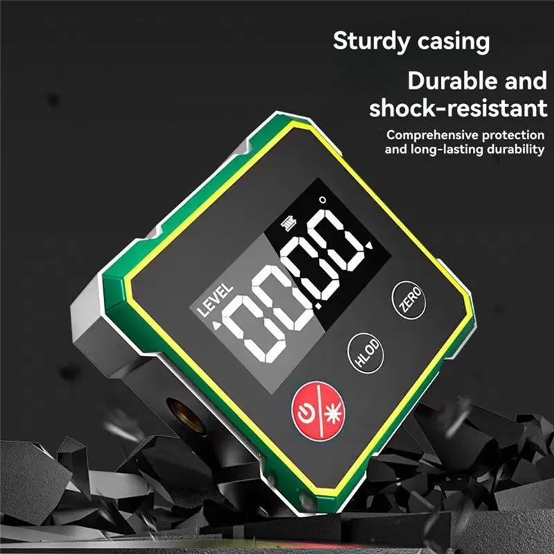*ESTR Dual Laser Digital Inclinometer Portable Electronic Laser Level Building Construction SpecialLevel Digital Inclinometer