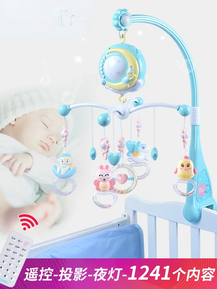 pasgeboren baby peuter babyspeelgoed 0-12 maanden voor kinderen kinderen jongens meisjes op bed bel elektrische wiegjes mobiele muziekdoos rammelaars