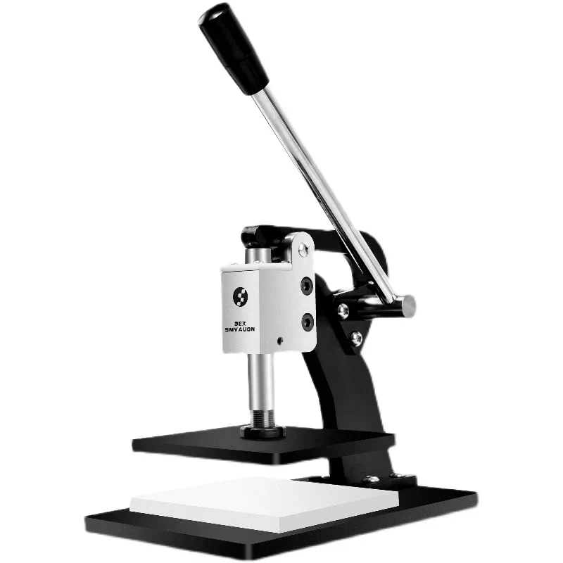 Mesin Pemotong Kulit Manual Roda Ganda, Pemotong Kertas Foto, Mesin Pemotong Tekan Manual Kecil untuk Kulit DIY