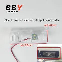 Rear View Camera housing kit For Peugeot 107 207CC 301 307 308 SW II 308CC T7 406 607 807 1007 Bipper Expert Tepee RCZ Traveller