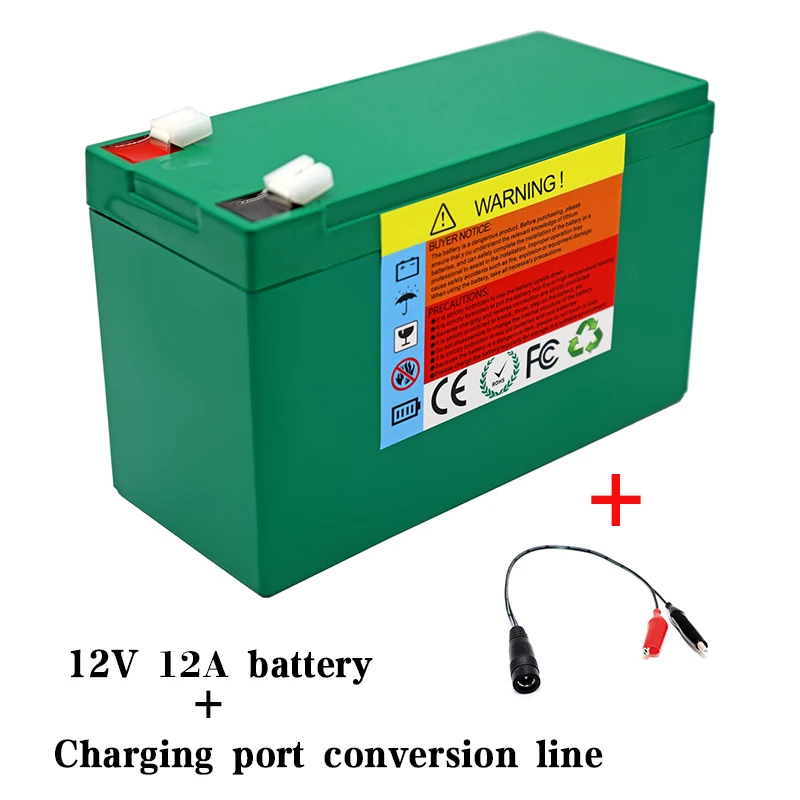 Imagem -05 - Bateria de Lítio Recarregável 3s5p Célula de Armazenamento Solar Iluminação Elétrica Crianças ao ar Livre Carro Elétrico Pulverizador de Brinquedo 12v 12ah 18650