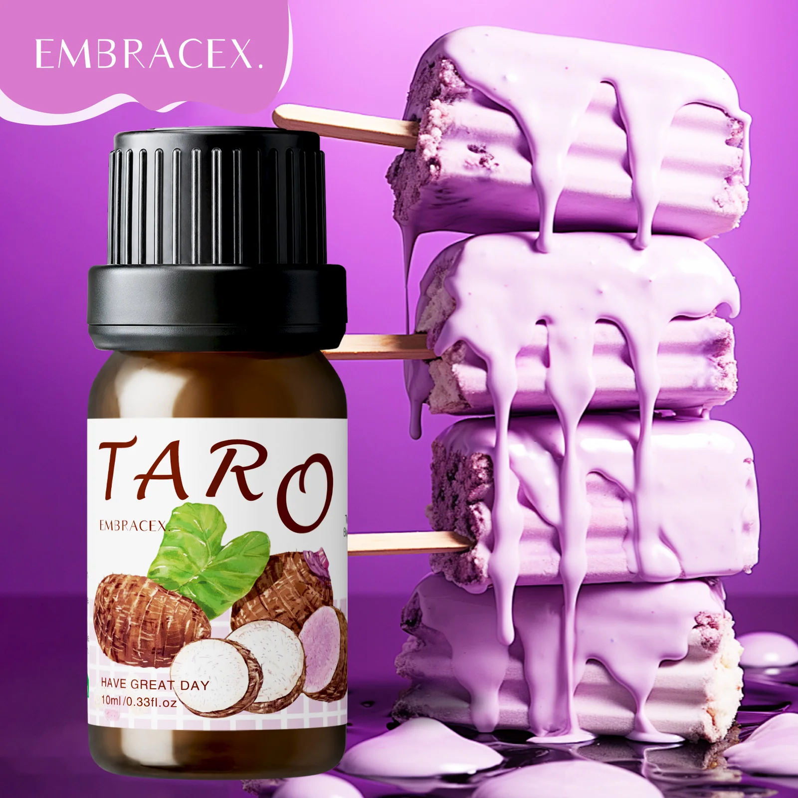 10ml Sweet Fragrance Oils Diffusers Oils Taro Long Lasting Gifts For Women For Humidifiers, Aroma Diffusers