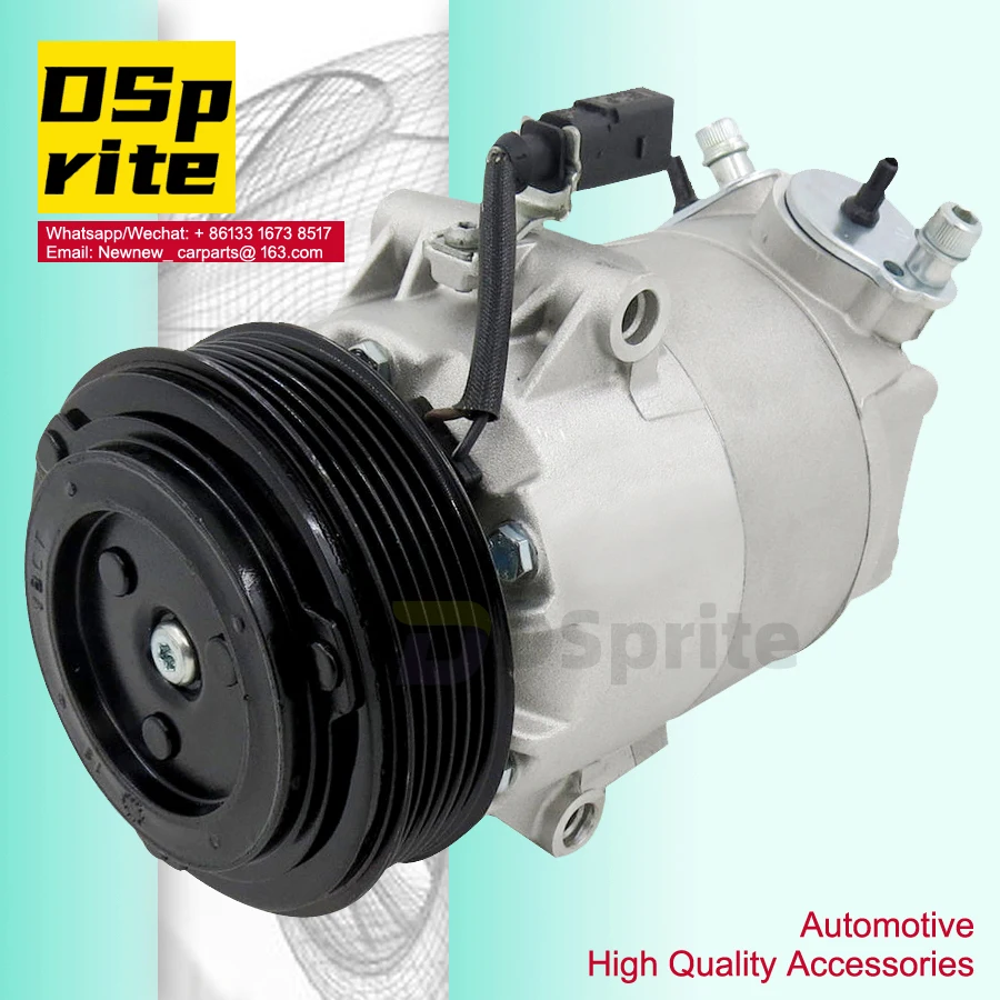Compressor de Ar Condicionado para Skoda Fabia 5Z0820803 6Q0820803K Volkswagen VW Fox Polo Crossfox SpaceFox 6Q0820803Q 6Q0820808