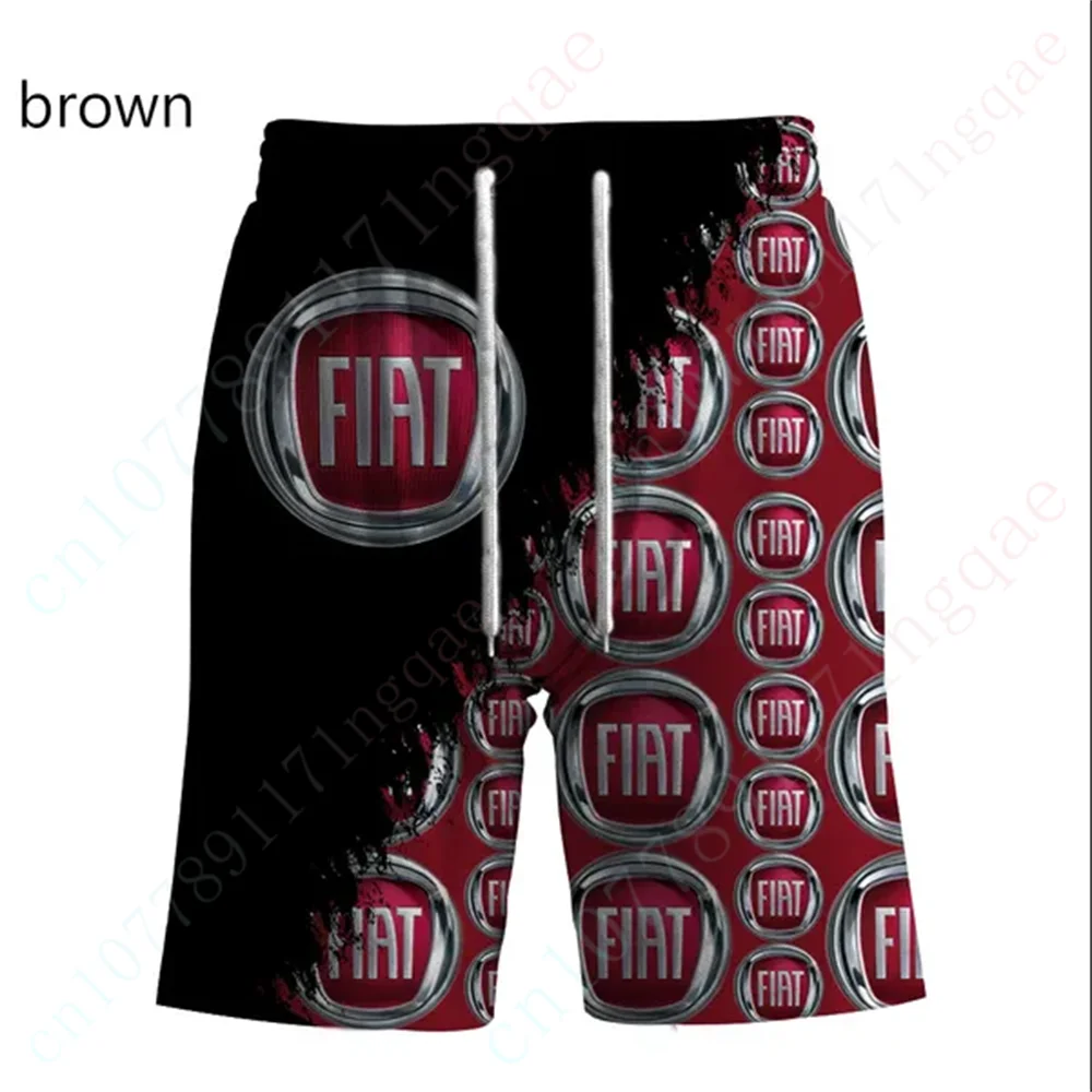 Abbigliamento da uomo Fiat pantaloni da corsa Casual pantaloncini da uomo di lusso estivi pantaloncini di grandi dimensioni pantaloncini Hip Hop per pantaloncini da donna da uomo