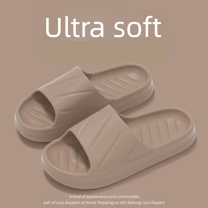 Super Soft House Slippers Anti-Slip Design Indoor Slippers for Bathroom Use for Women Men Fashion Slippers Thick Soled Slippers