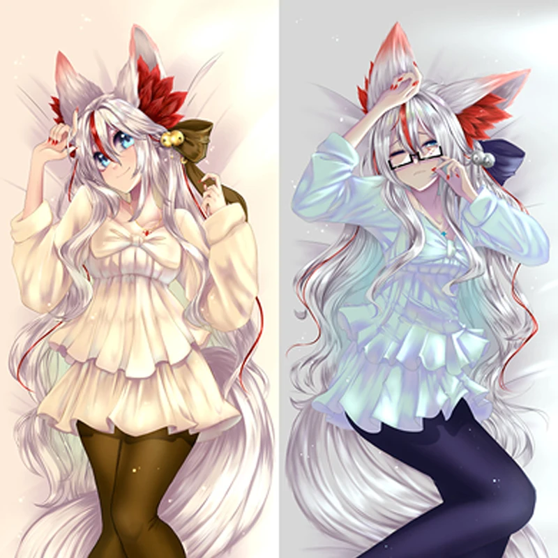 

Anime Dakimakura Pillow Case oGURLz Sexy and Busty Beautiful Girl Double-Sided Halloween