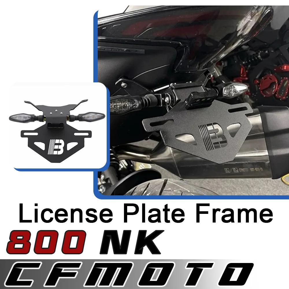 

For CFMOTO 800NK short tail license plate frame license plate frame for cfmoto nk 800 Nk