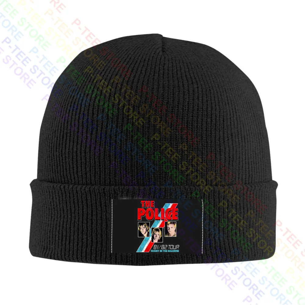 Sting The Police Ghost In The Machine Tour 1981 82 Rock Band Baseball Cap Snapback Caps Knitted Bucket Hat