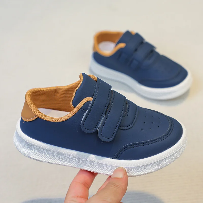 Casual Kids Sneakers Stylish Flat Low-Top Skate Shoes for Boys Girls Non-Slip Skate ShoesTrendy Running Shoes Children sneakers