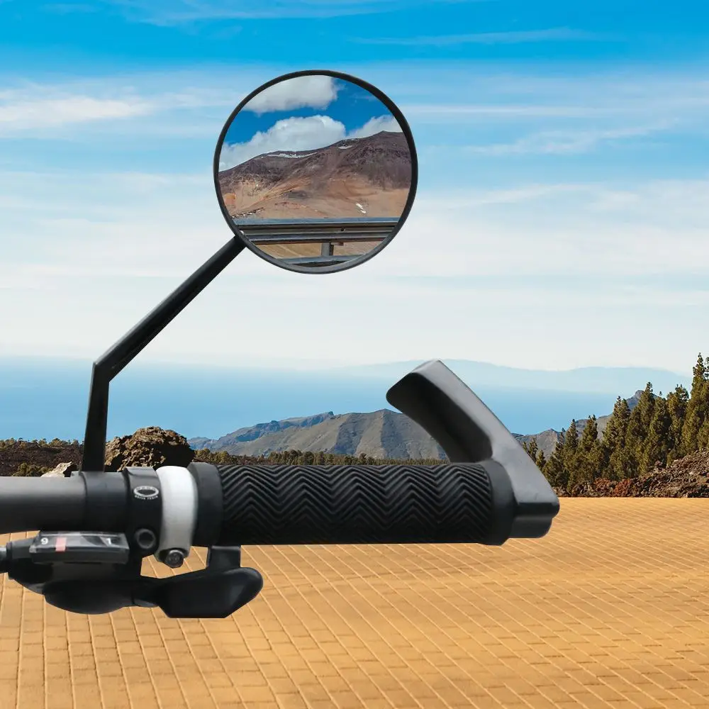 

2 шт. уличные аксессуары, зеркало для велосипеда на руль, стекло заднего вида, зеркало заднего вида для электрического скутера