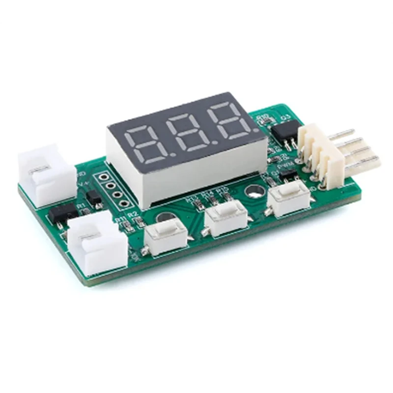 New DC 12V PWM Temperature Detector Probe Controller Module 4-Wire Temperature Fan Controller Governor For PC Fan STK IC