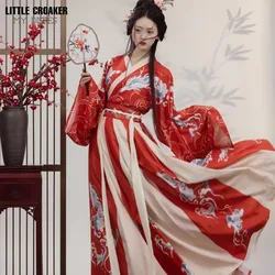 Chinese New Year 2024 Disfraz China Mujer Adult Woman Disguise Green Red Blue Traditional Crossbody Hanfu Women's Clothing