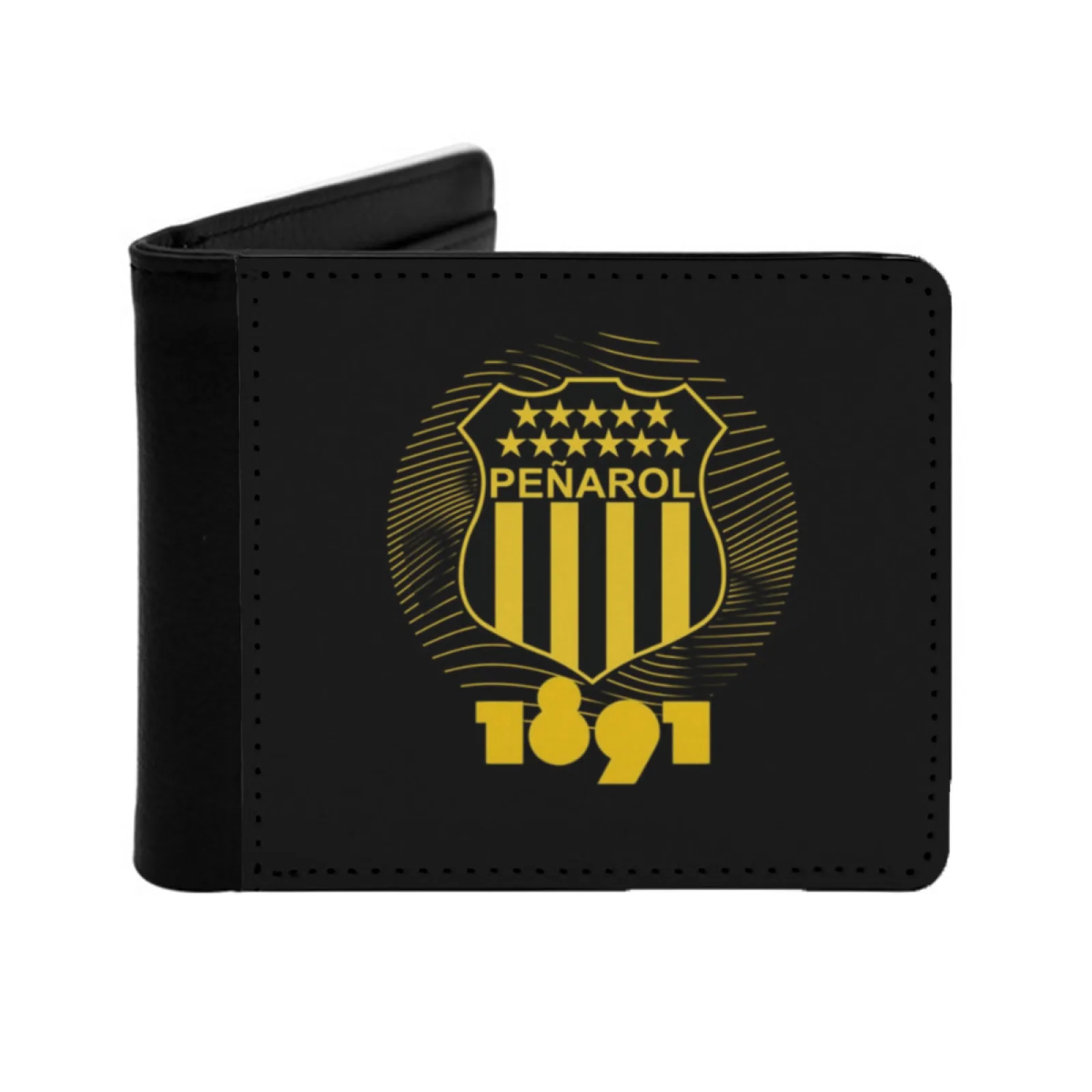 Pe ? Arol Cap Athletic Club Uruguay Soccer Manya New Men's Wallet Short Fashion Pu Leather Wallet Multi Card Wallet Penarol