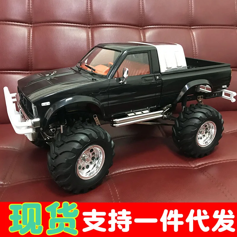 Hg-P407 Professional Rc Full Proportional Remote Control Powerful Four-Wheel Drive Off-Road Climbing Pickup Truck Model