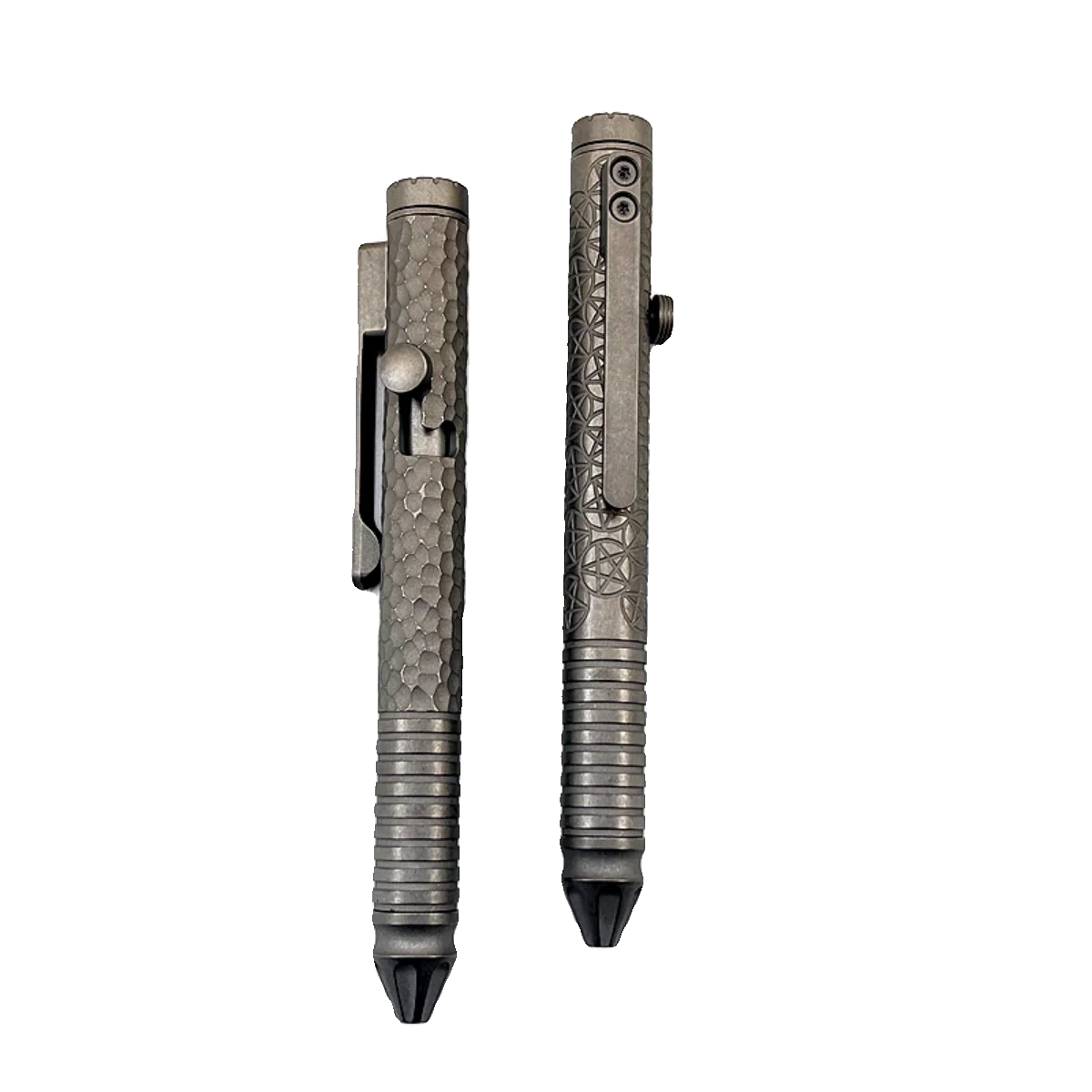 Pióro-roller ze stopu tytanu, mechaniczny slider do kart, fidget spinner EDC, zabawka sensoryczna do biura, redukująca stres.