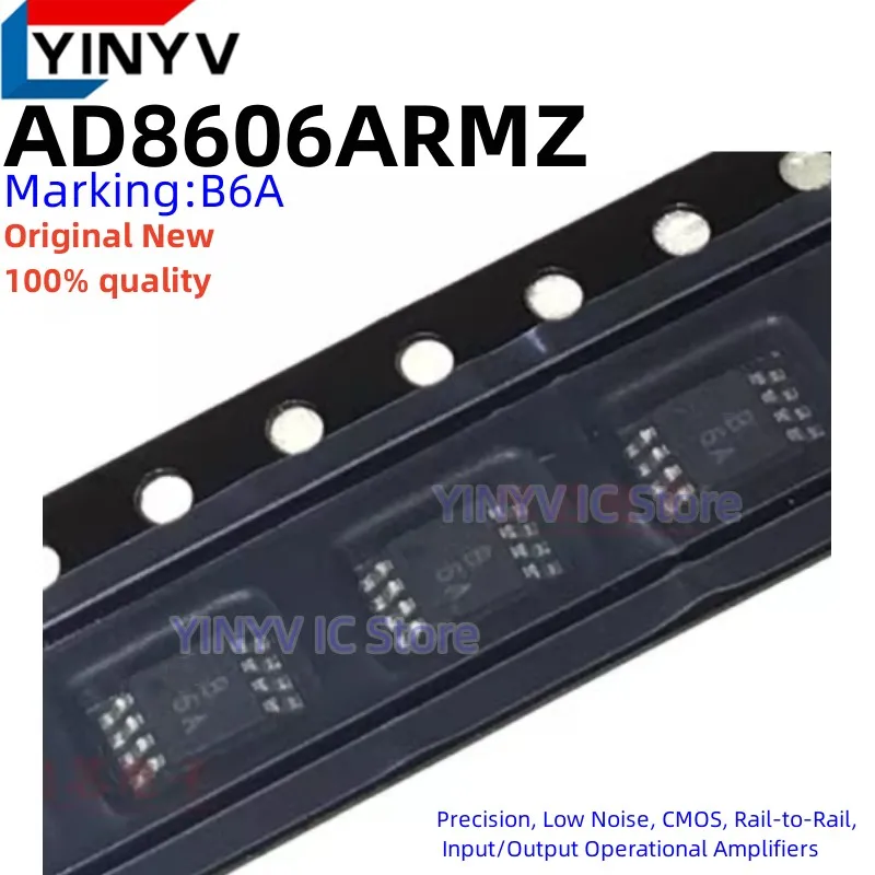 5Pcs/Lot AD8606ARMZ… - image