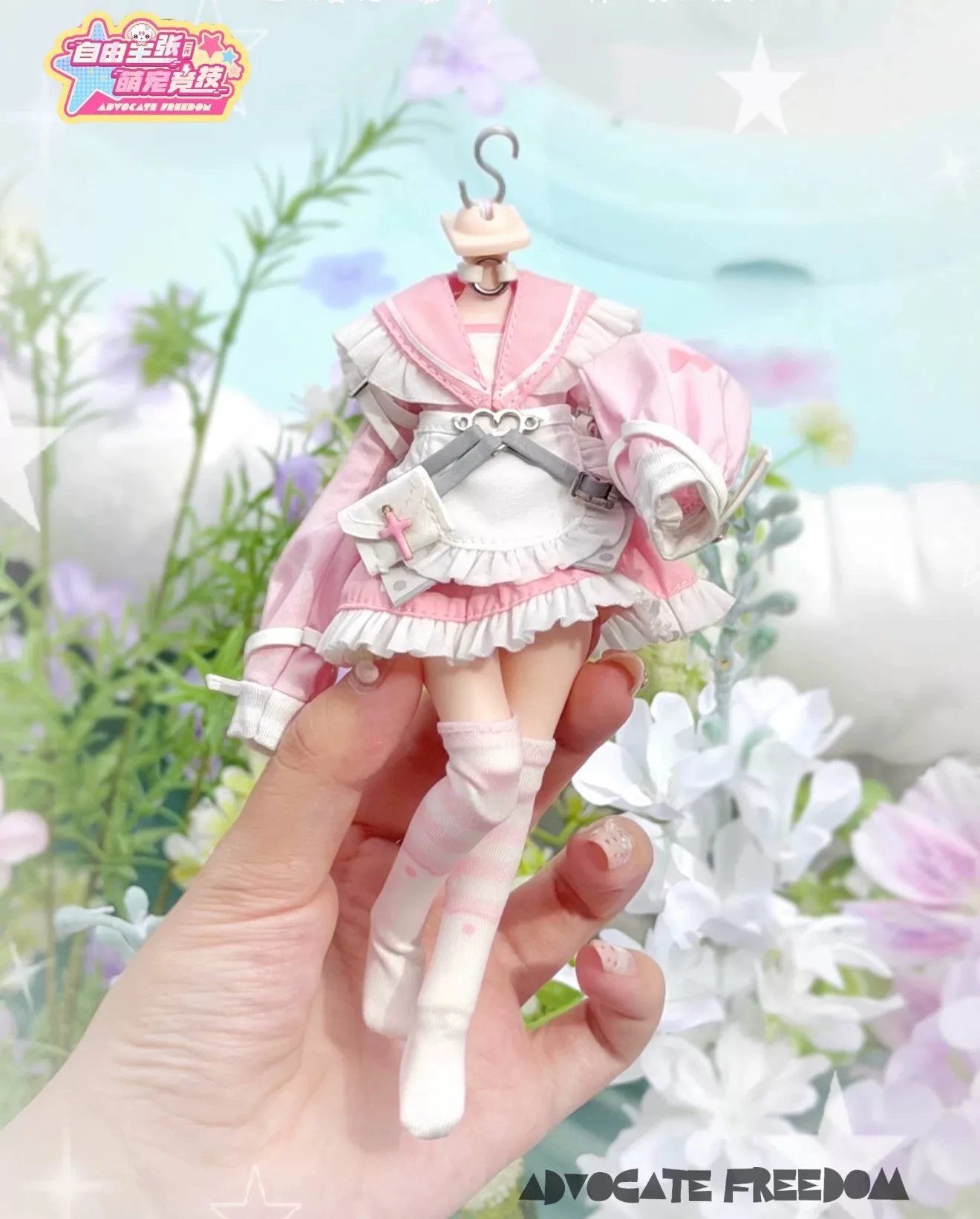 Op voorraad Authentiek 1/12bjd Blind Box Advocate Freedom Schattig 100% V2 Serie Beweegbare Actiefiguur Bureau Ornament Collectible