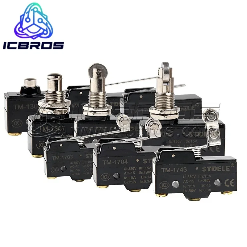 Steider Micro Travel Limit Switch TM/CM-1704 TM-1705 TM-1701 TM-1306 TM-1307 TM-1308 TM-1300 TM-1309