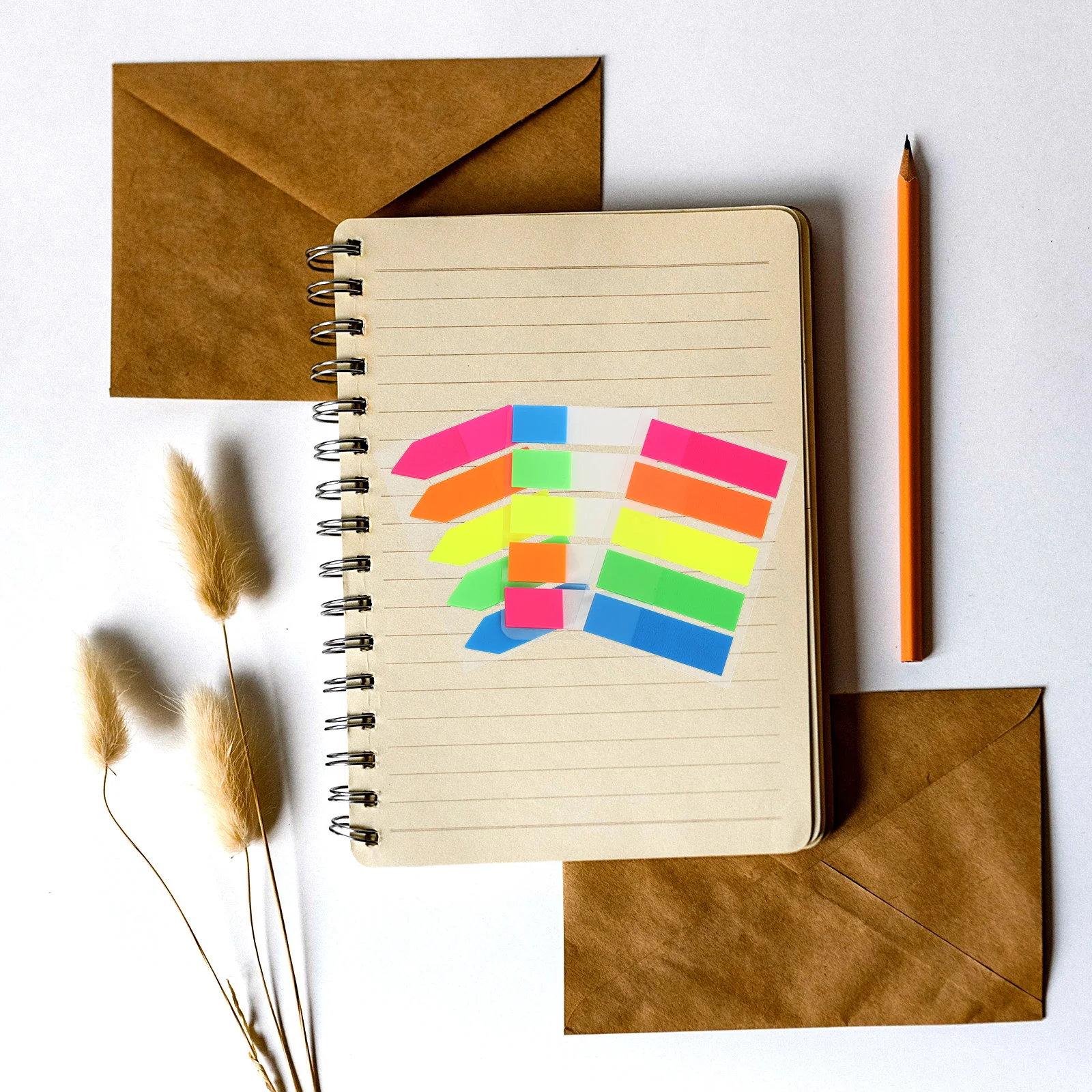 900Pcs Exquisitely Crafted Index Stickers Tearable Notepads for Study and Work Book Labels Label Stickers Notebook Index Sticker