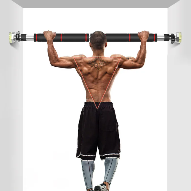 New Door Horizontal Bar Home Indoor Body Pull-ups Door Frame Rod Fitness Equipment Tube Fitness Device Load capacity 200kg