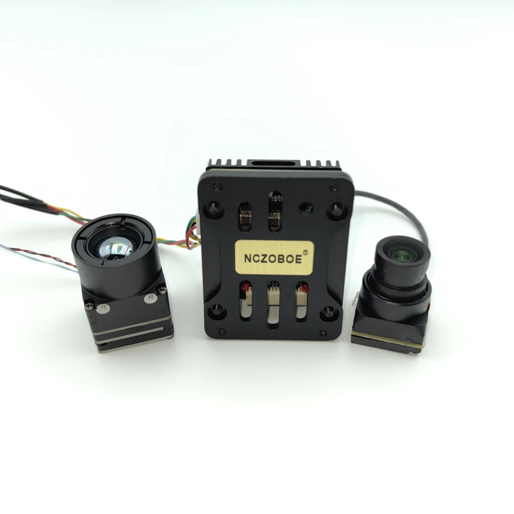 Dual Cameras Target Lock Guidance Module Kit NCZOBOE FPV Dr-one AI Locking Tracking System Dr-one Thermal