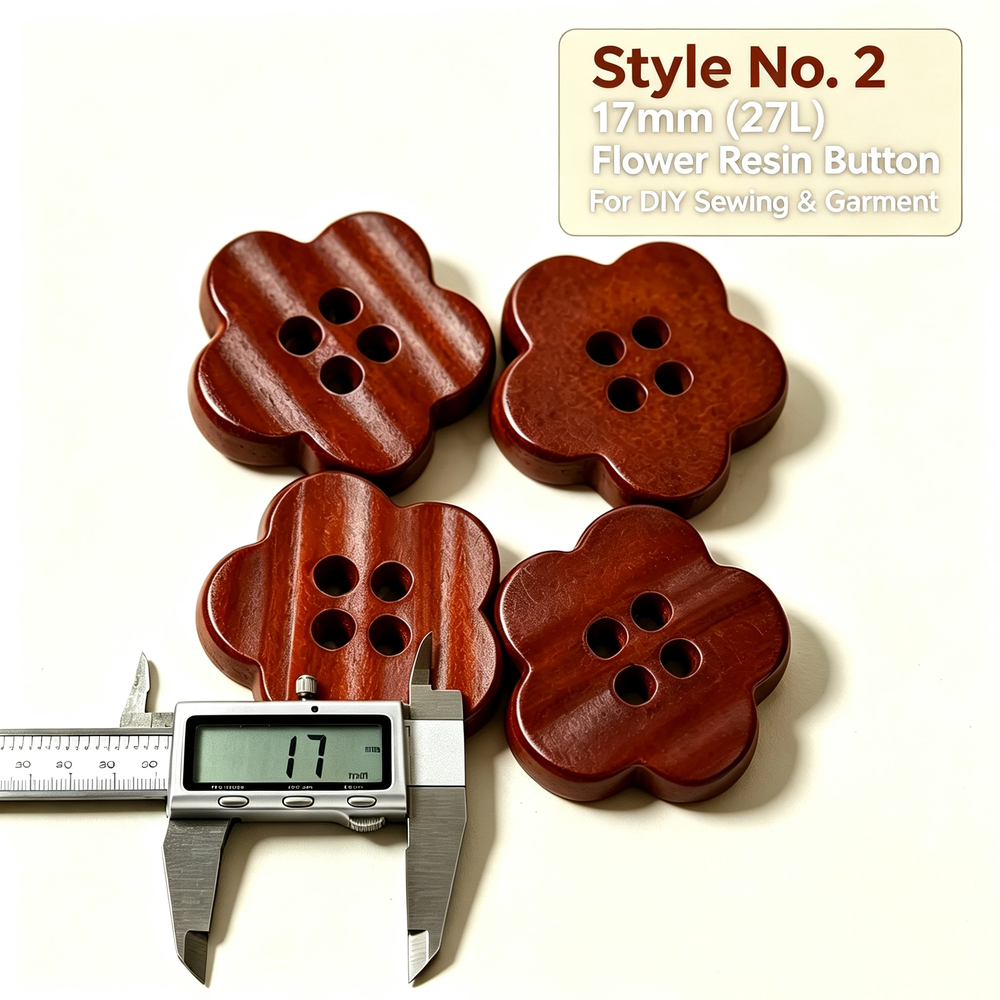 These are assorted vintage resin buttons, 6 different mixed shapes in one pack. Perfect for DIY handmade crafts, garment sewing,
