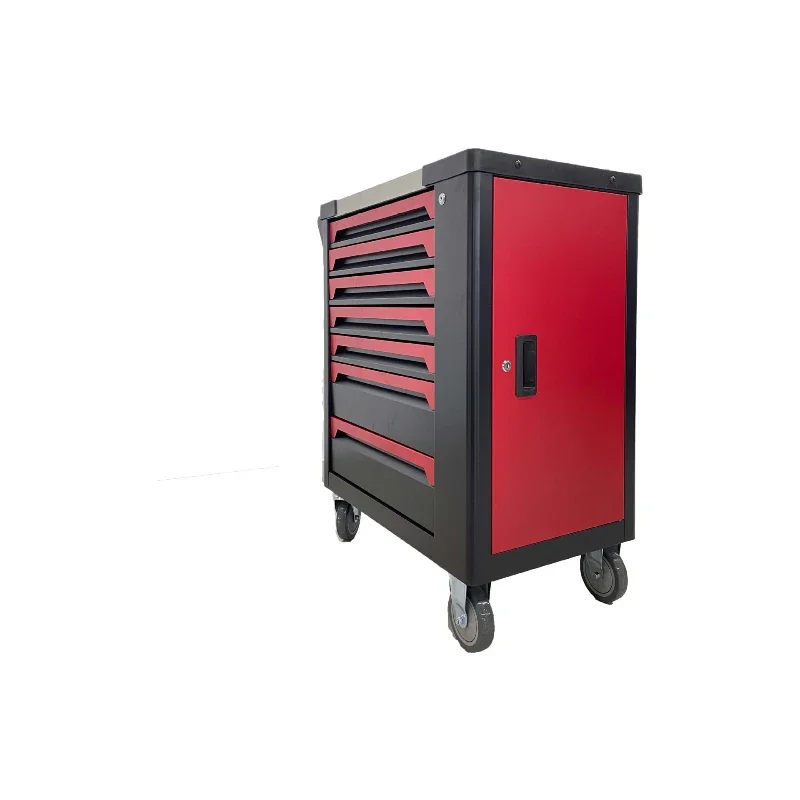 

Hardware tool cart, auto repair and auto maintenance tool cart, tool cabinet 7 pumpingcart with 258-piece set