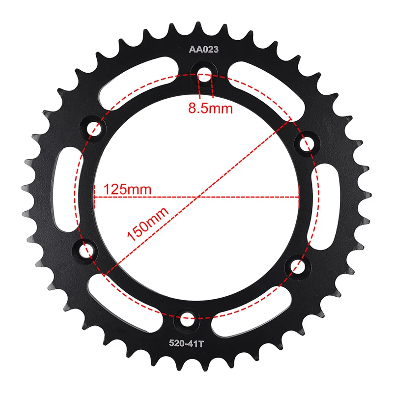 Motor Sprocket For Gas Gas 125 250 300 350 450 EC MC EX F Husaberg TE125/250/300 FX450 FE250/350/390/450/501/570 FS570