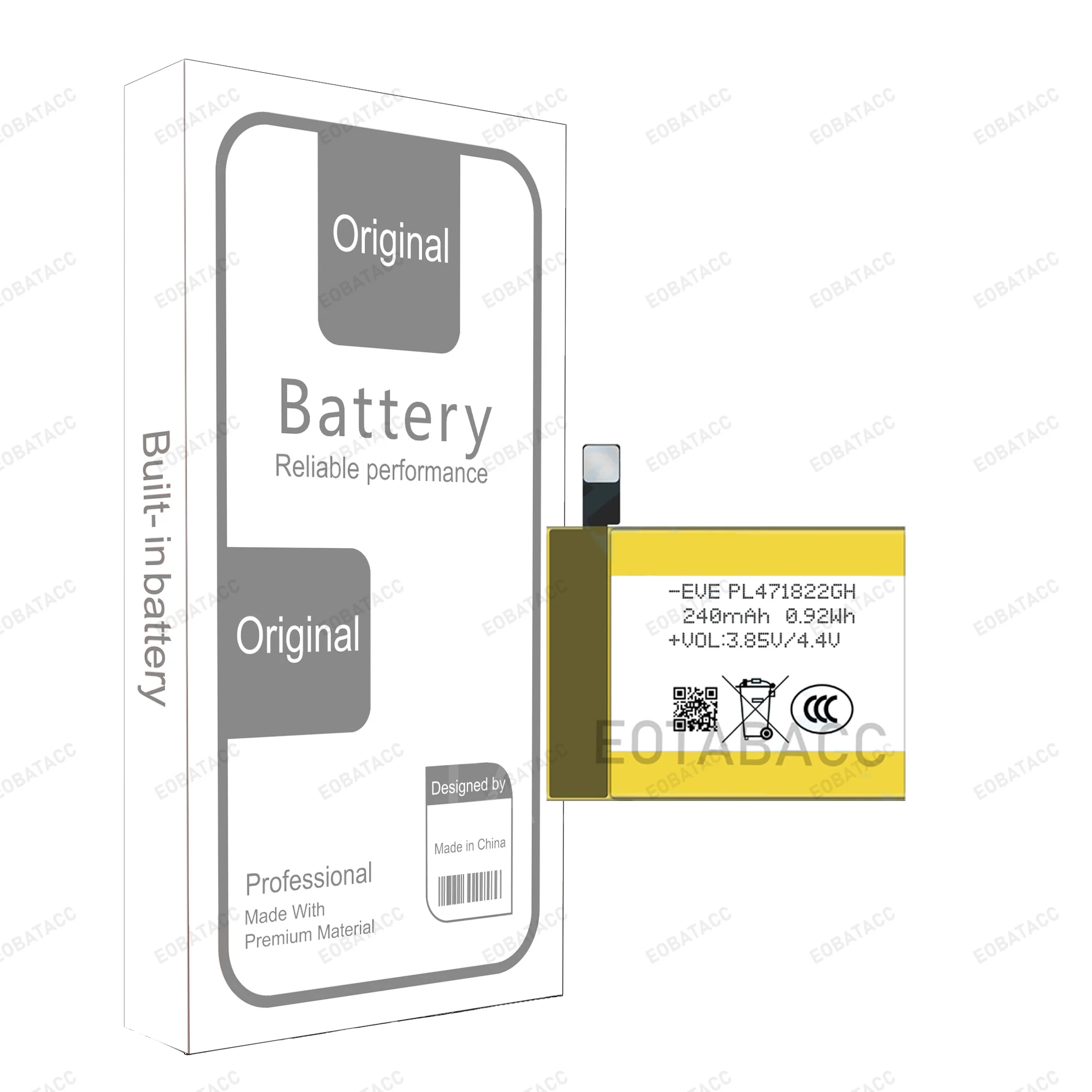 PL402120V PL332728V PL462023 PL512524G PL402022GH PL38222GH Bateria do Huami AMAZFIT GTS2/Gts 3/A1918/A1808/A2035/A2009 Bateria (POP A2009) — Zdjęcie 2 z 2