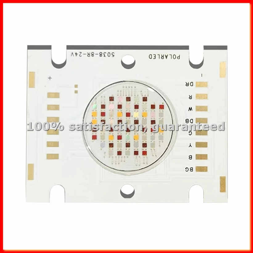 Perles de lampe LED COB haute puissance 100W, colorées rouge, vert, bleu, blanc, quatre couleurs, perles de lampe LED haute puis