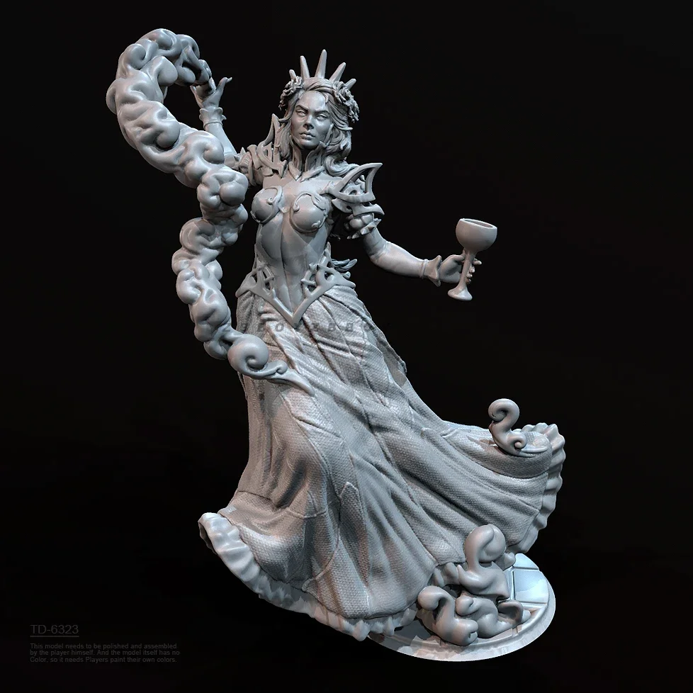 50mm 75mm Resin model kits figure beauty colorless and self-assembled （3D Printing ） TD-6323/3D