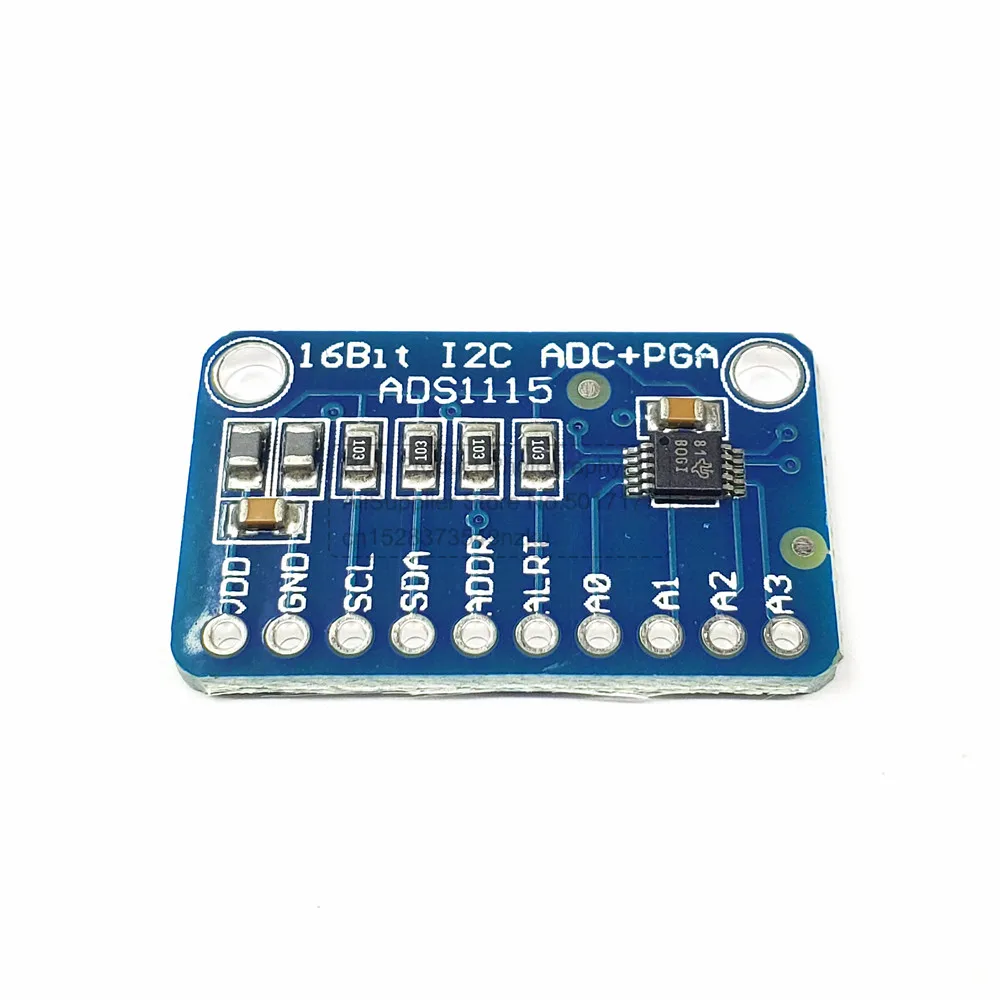 ADS1115 Module ADC Development Board Analog-to-digital Conver Module 16 Bit I2C 4 Channel with Pro Gain Amplifier MCU-ADS1115