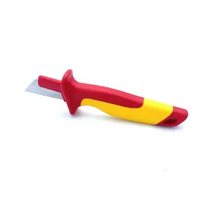 Isolated Cable Peel Knife Electrician Knife Curved Hook Stripper Stripper Fixed Wire 10 Main Sales Electric Knife - №1