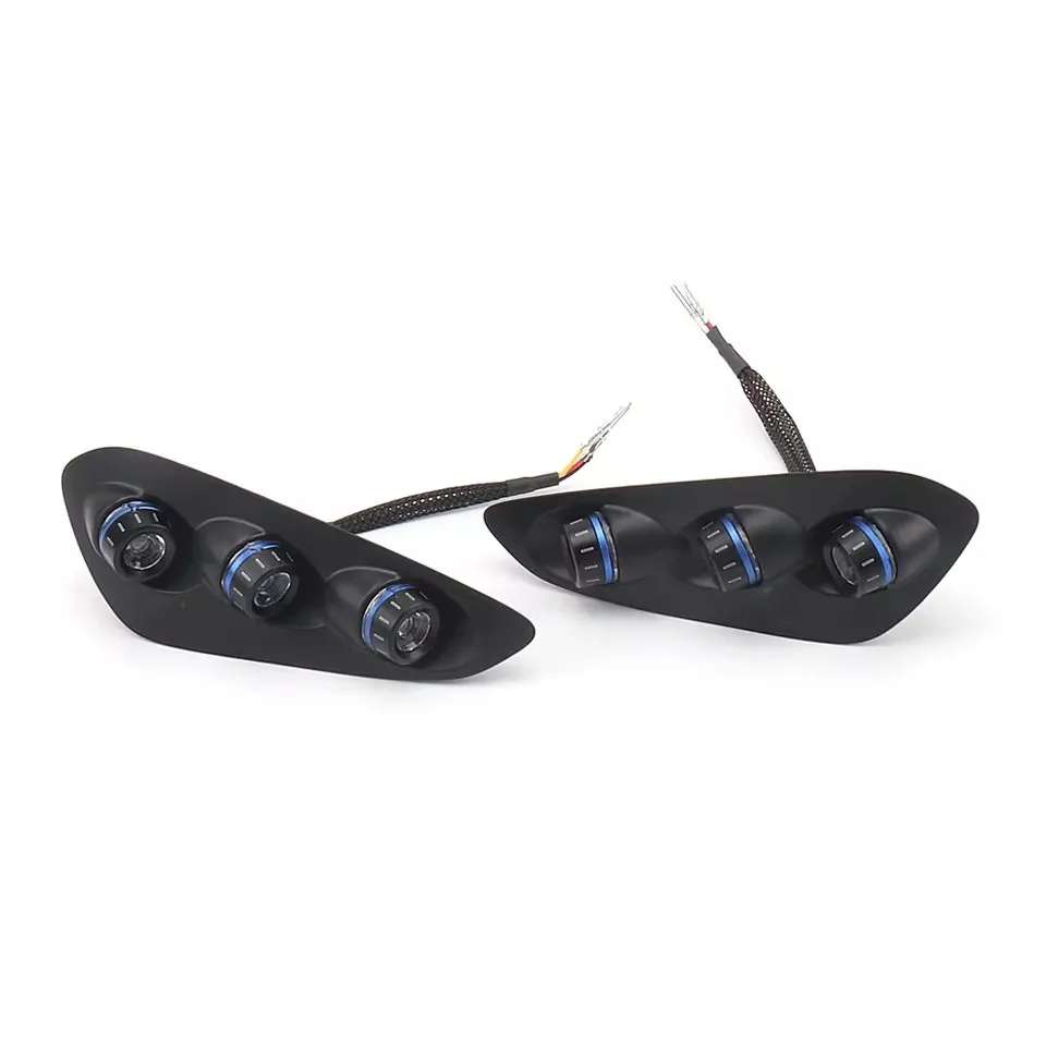 LED integrated taillights, brake lights, turn signals, and flashers suitable for BMW S1000RR 2023-2025 motorcycles view 6