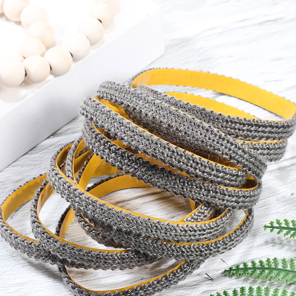 

1 Roll Wood Stove Gasket Rope Fiberglass High Temperature Seal for Fireplace Stove Door Heating Efficiency Fireplaces Rope