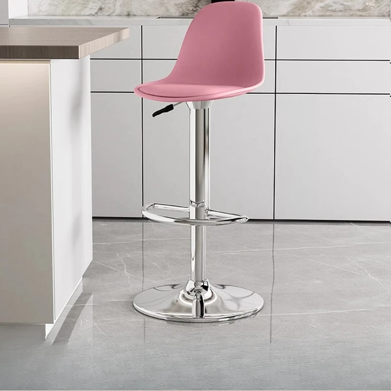 リラックスミニマリストバースツール古代ソフトクリエイティブパーソナライズされた工業用バースツール理髪店超軽量金属 Cadeira 家具