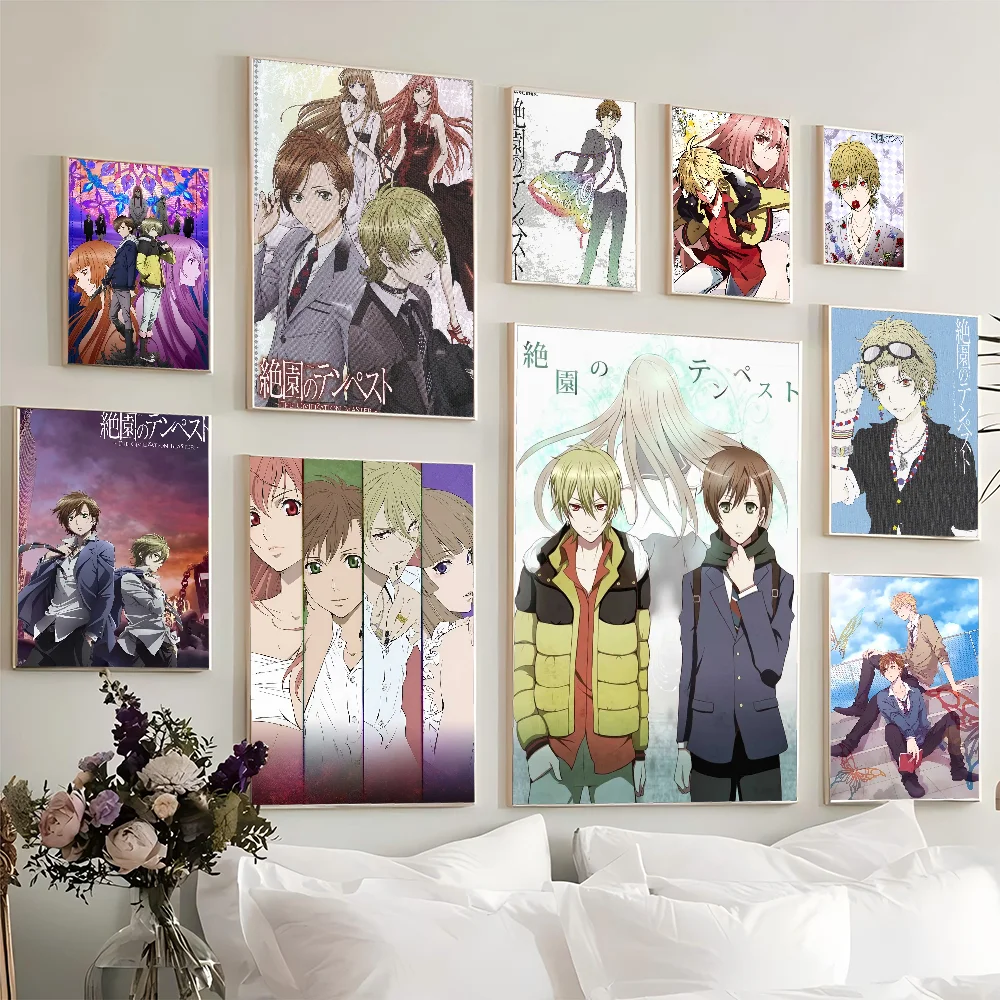 Blast of Tempest DIY Sticky Poster Whitepaper Prints Posters Artwork Nordic Home Decor