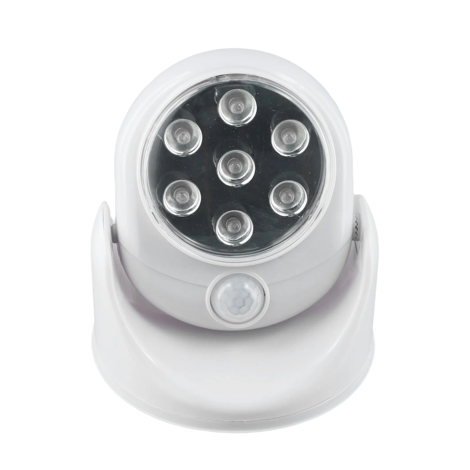 360-degree Rotating Sensor Light 1W 55LM 6V 6500 Motion Sensor Night Light Induction Wall Light