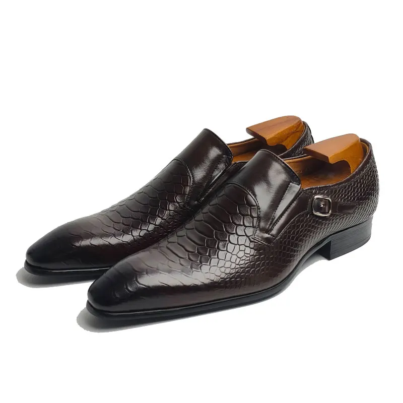 

New Arrival Men's Slip on Oxford Dress Shoes Classic Handmade Penny Loafers Business Office Men Shoe High Grade Leather Man Shoe