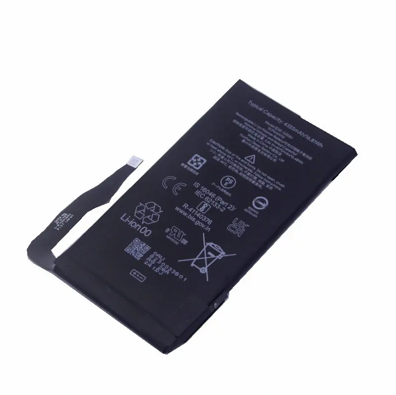 1x 4335mAh / 16.81Wh GZE8U Pixel 7 Phone Replacement Battery For Google Pixel7 7 5G  Batteries