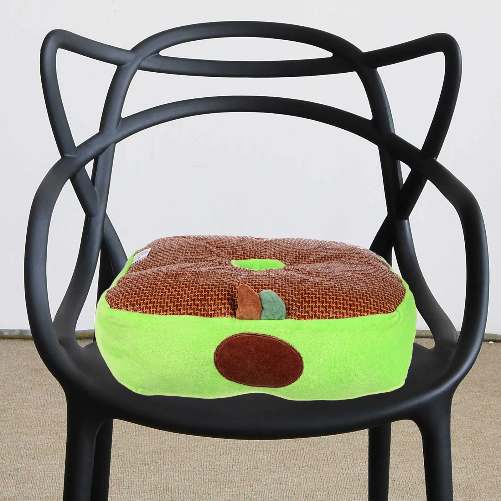 الصيف الارتفاع دفعة وسادة مقعد وسادة التبريد تنفس لكرسي السيارة مكتب طويل الجلوس الراحة عدم الانزلاق وسادة البراز المستديرة #4