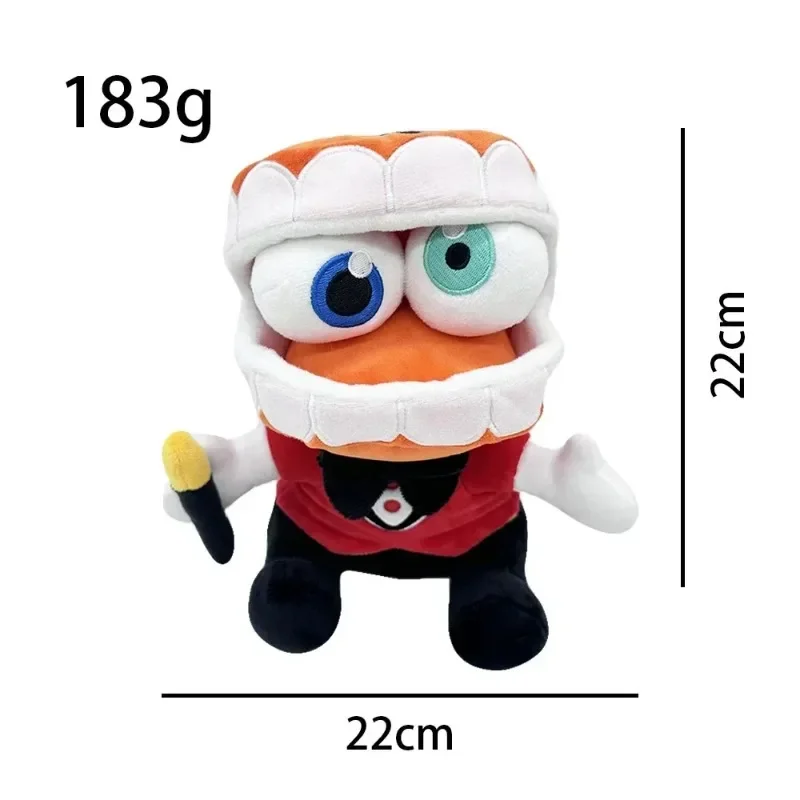 New 22cm The Amazing Digital Circus Caine Plush Toy Dolls Cute Cartoon Stuffed Soft Toy Birthday Gift For Children