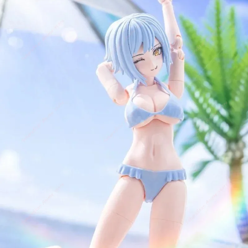 

【In Stock】Nuke Matrix Forest Summer Vivienne Hayha Swimsuit Girl PVC Action Figure Assembly Model Doll Collectible Gift