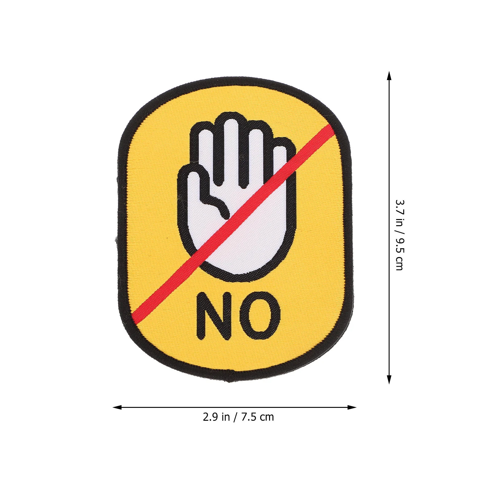 

Pet Leash Warning Decal Puppy Social Sticker Do Not Touch Label Identification Tag Sticky Reminder for Dog Owners