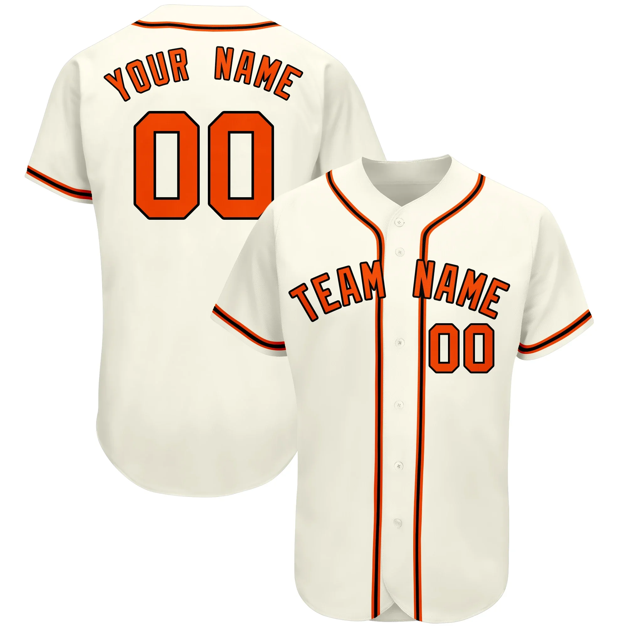 Custom Jersey Baseball Jersey Shirt Personalized Design Sportwear Team Sport Name/Numbers Fashion Clothes