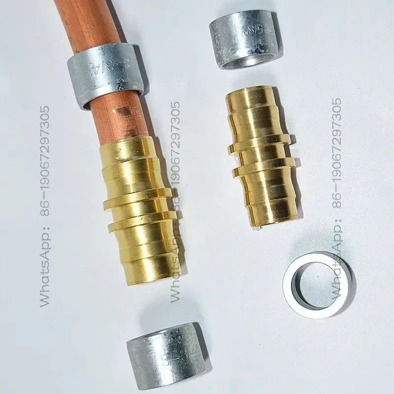 Applicable to Air Conditioning Copper Pipe Joint Pipe Welding-free Special Consumables Quick-closing Composite Ring