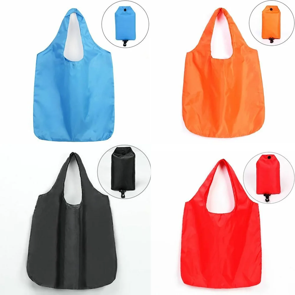 Welling Portable Folding Eco Friendly Nylon Grocery Shopping Bag Tote Pouch Organizer