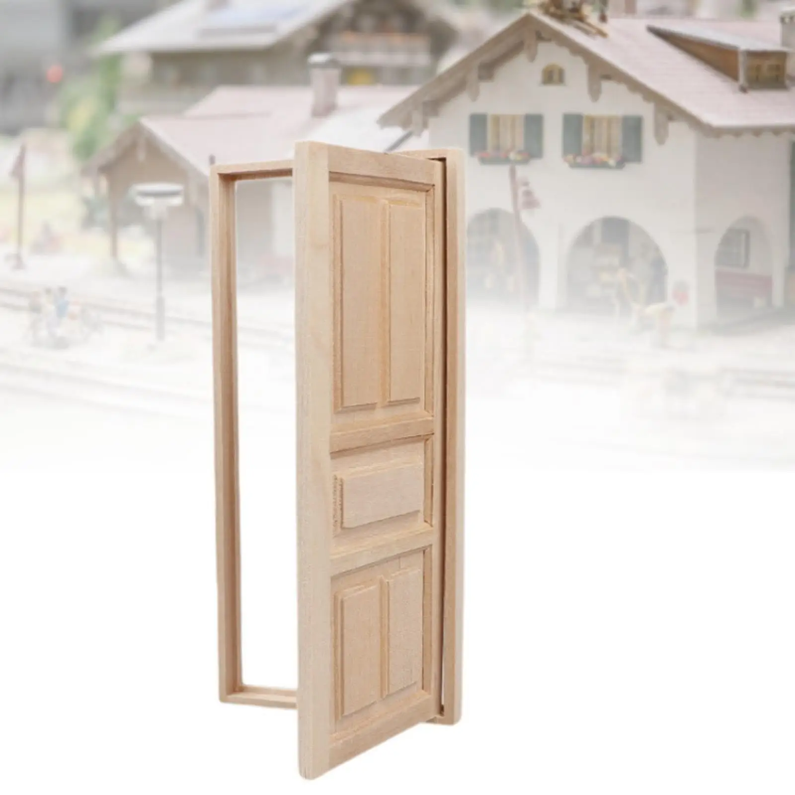 Porte l'inventaire en bois, échelle 1:12, bricolage, simulation, mini courses, maison, meubles, accessoires